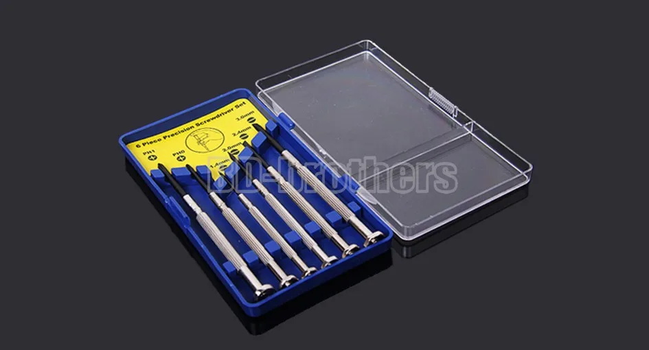 6 in1  Precision Screwdriver Set Screwdriver Combination Package Decoration Wrist Watch Cell Phone Repair Tools