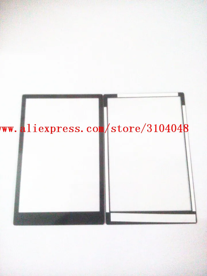 New LCD Screen Display Cover Outer Window Glass Repair Part For Panasonic DMC-LX7 DMC-LX5 LX7 LX5 Screen FOR  Protector