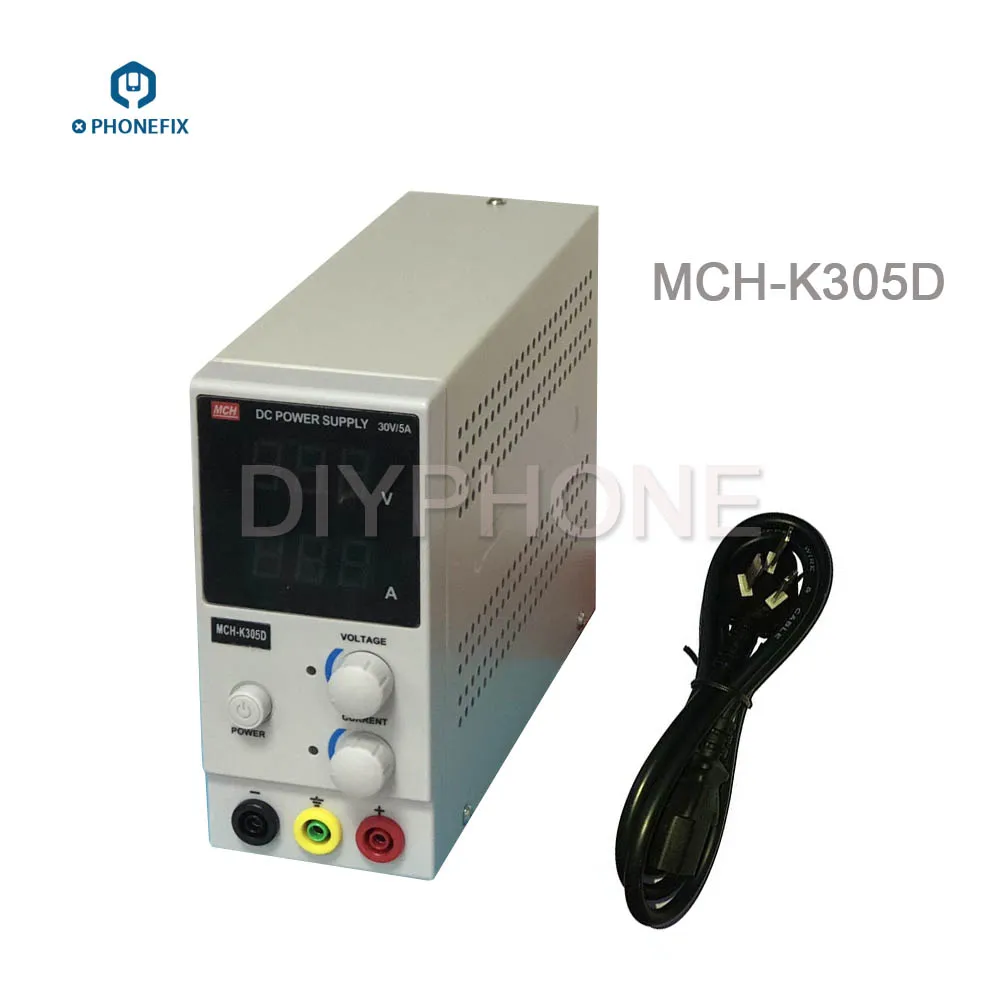 PHONEFIX MCH-K305D MCH-K303D zasilacz DC przenośny Mini DC regulowany regulowany telefon komórkowy Laptop naprawa zasilania