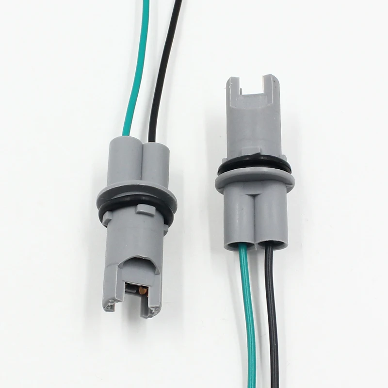 2pcs T10 30CM led socket cable W5W 168 194 canbus car auto LED light lamp bulb cable wire harness relay connector holder socket