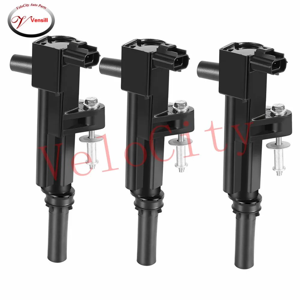 Set of 3 Ignition Coil For 2009-2010 Dakota 2009-2010 Grand Cherokee 2011-2012 RAM 1500 Part No# 5149199AA 05149199AA