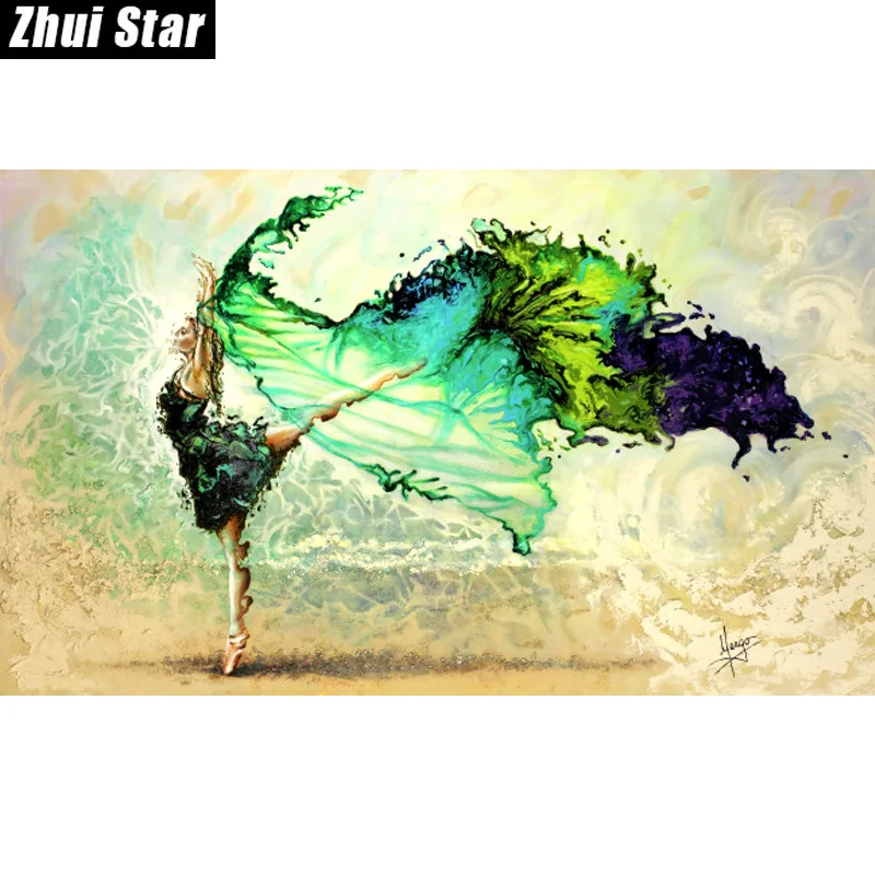 Zhui Star Full Square Diamond 5D DIY Diamond Painting Photo 