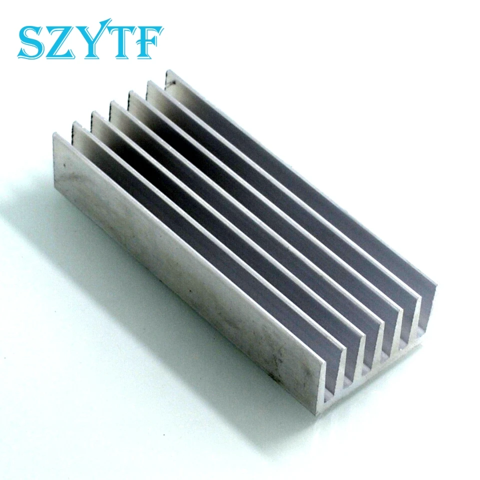 

10pcs Pure aluminum heat sink aluminum radiator fins 100*40*20MM