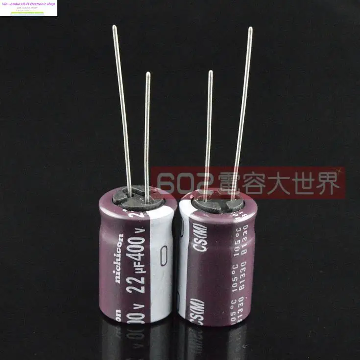 Bolsa Supercapacitor 10pcs/50PCS Genuine Nichicon 105C 400v22uf Capacitor Cs Series High-frequency Capacitance Free Shipping