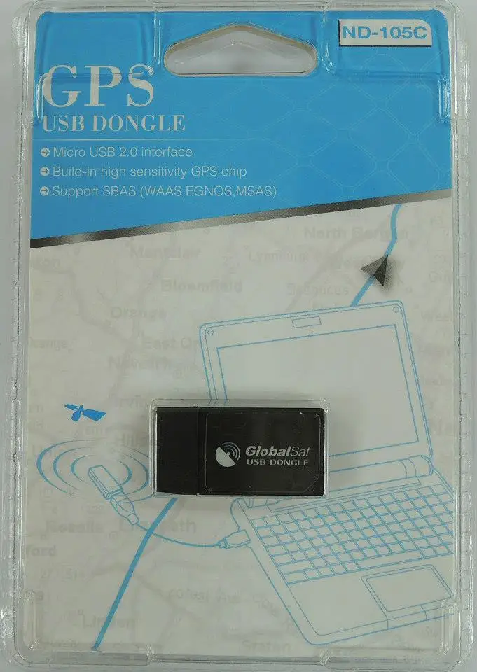 Globalsat nd 105c (usb gps) купить от 2 524,00 руб. Сеть на 1rub.ru