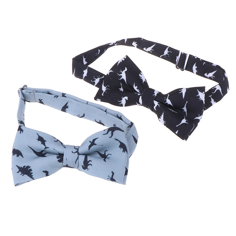 Khủng Long Cao Cấp Thắt Nơ Dành Cho Nam Lụa Polyester Chất Lượng Bowties Phù Hợp Với Bữa Tiệc Cưới Nam Cổ Trụ