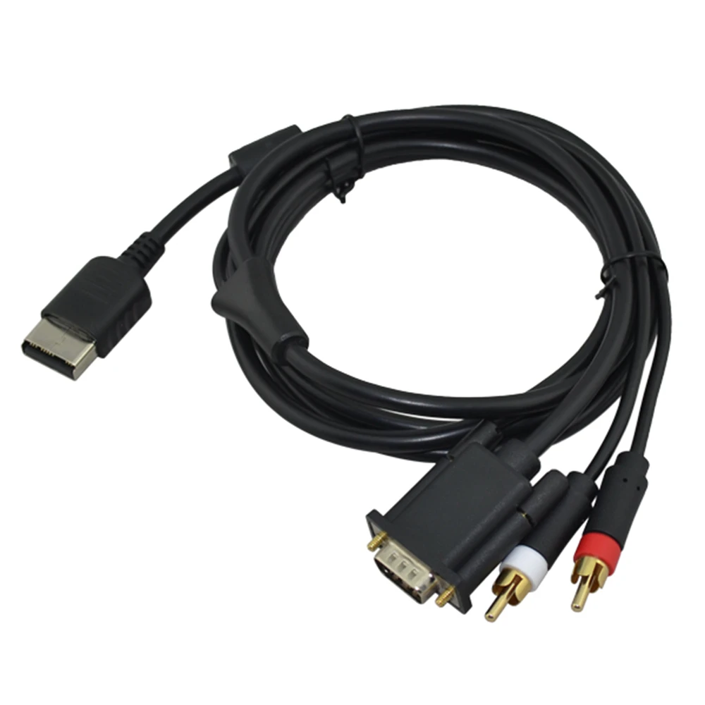 High quality cable for SEGA Dreamcast DC Definition Audio Video Cord RCA Sound Adapter HD PAL NTSC VGA box Cable