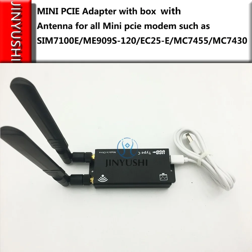 

MINI PCIE test kit with LTE module+antenna+USB+MINI PCIE adapter for all Mini pcie modem SIM7000G/SIM7000E/SIM7000C/SIM7000A