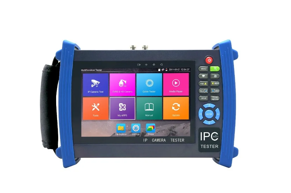 

7" Android system CCTV Tester with WIFI,Browser,POE,cable test etc for IPC8600MOVTADHS Plus