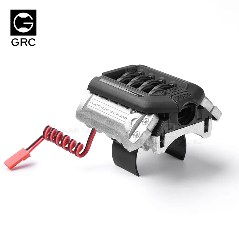 GRC Simulation Engine Radiator F11 V8 1/10 36mm Motor Cooling Fan Engine Hood Heat Sink