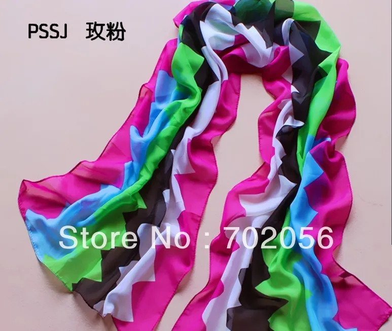 

All matched Spring summer shaded women's polyster Scarf wrap shawl Scarves scarf poncho mixed color 160*50cm 5pcs/lot #3347