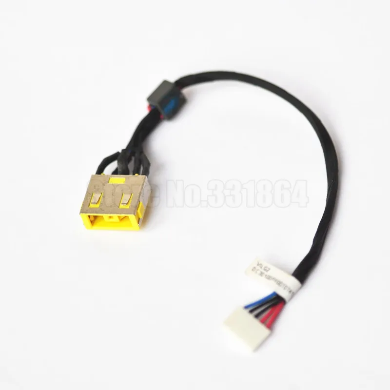 

AC DC Power Jack w/Cable Harness Connector Socket for Lenovo Erazer Z501 Z505 N40-70