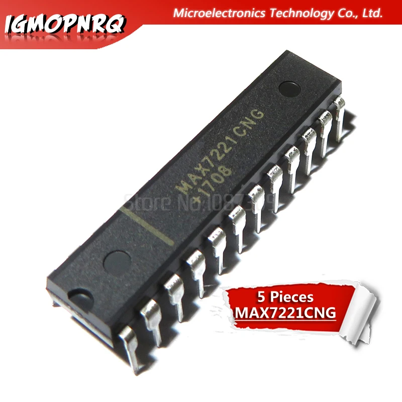 5pcs MAX7221CNG MAX7221 DIP new original