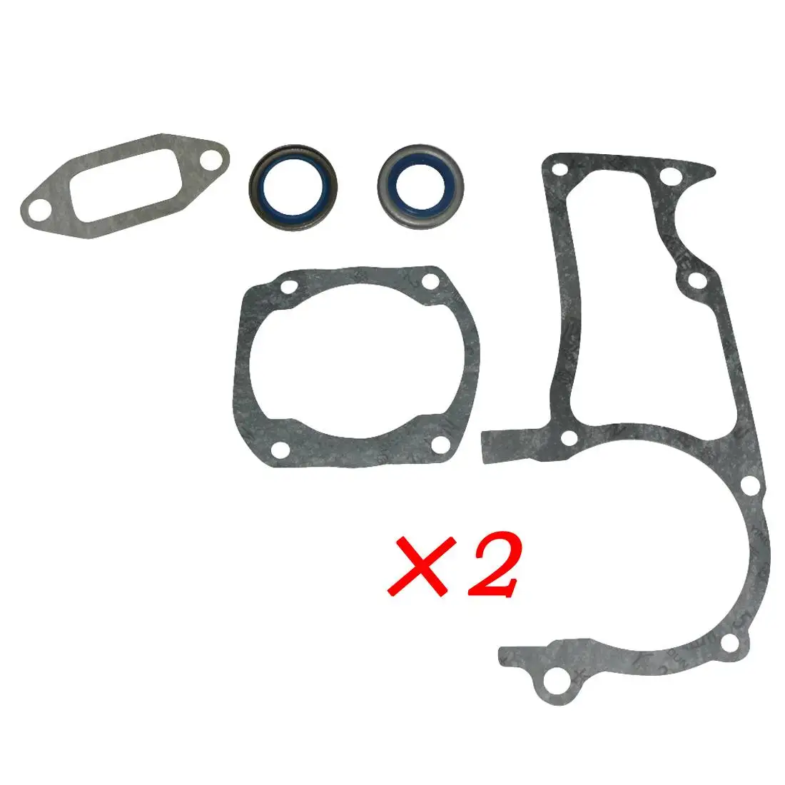 Set di guarnizioni 2 pezzi paraolio misura HUSQVARNA 375 365 362 per JONSERED 2065 2071 nuovo