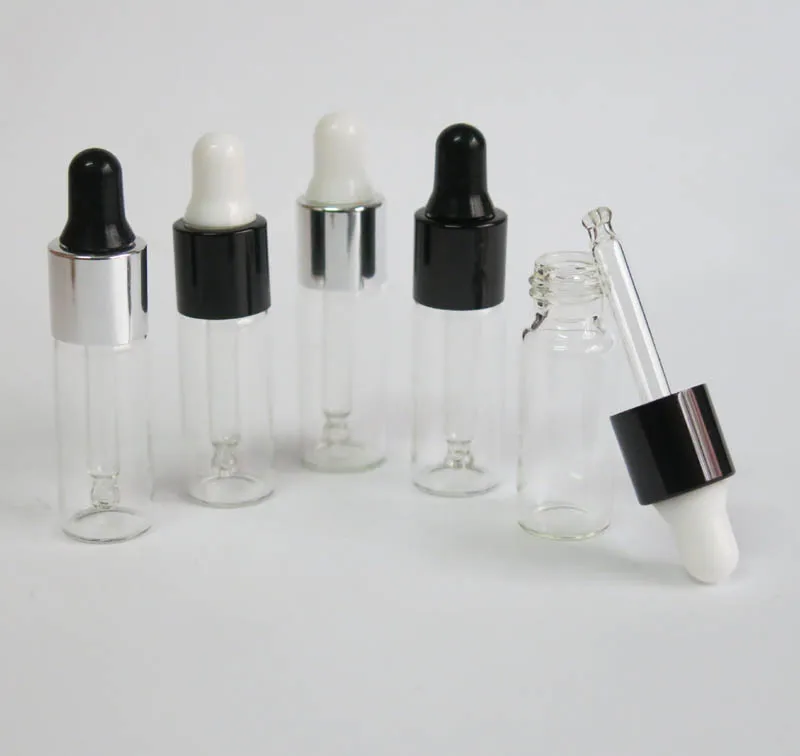 wholesale 500 x 5ml glass bottle with pipette dropper, 5cc dropper glass bottle, clear glass bottle