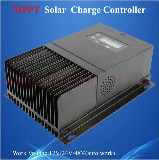 Great price!high quality MPPT-6415 60A 60amp 12v/24v/48v work mppt Charge controller solar   panel regulator