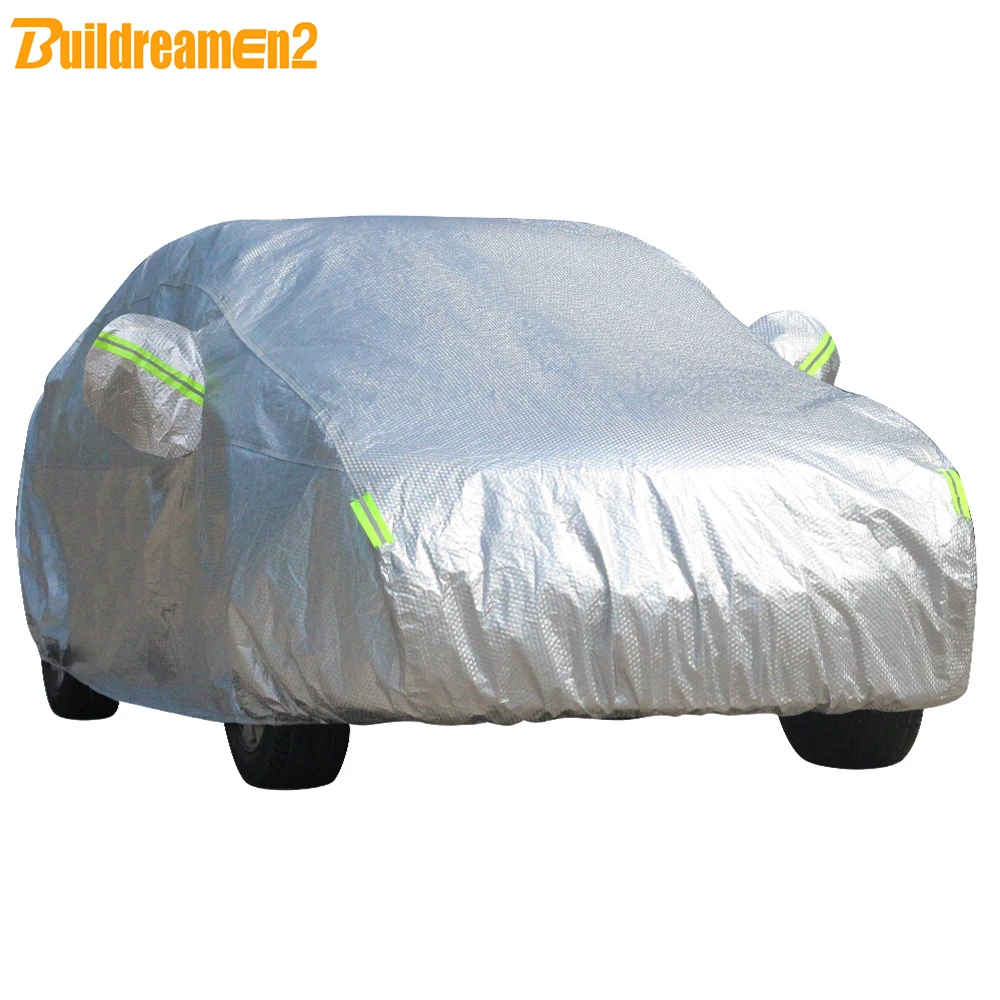 Buildremen2 Cotton Car Cover Sun Rain Hail Resistant Cover Waterproof For Acura CL ILX NSX ZDX MDX RL TLX RLX RSX TSX TL RDX SLX