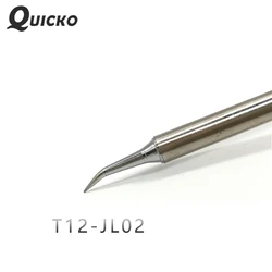 QUICKO T12-JL02/JS02/J02 T12 J Series Soldering Iron welding Tips Electronic heads for FX907/9501/951 Handle