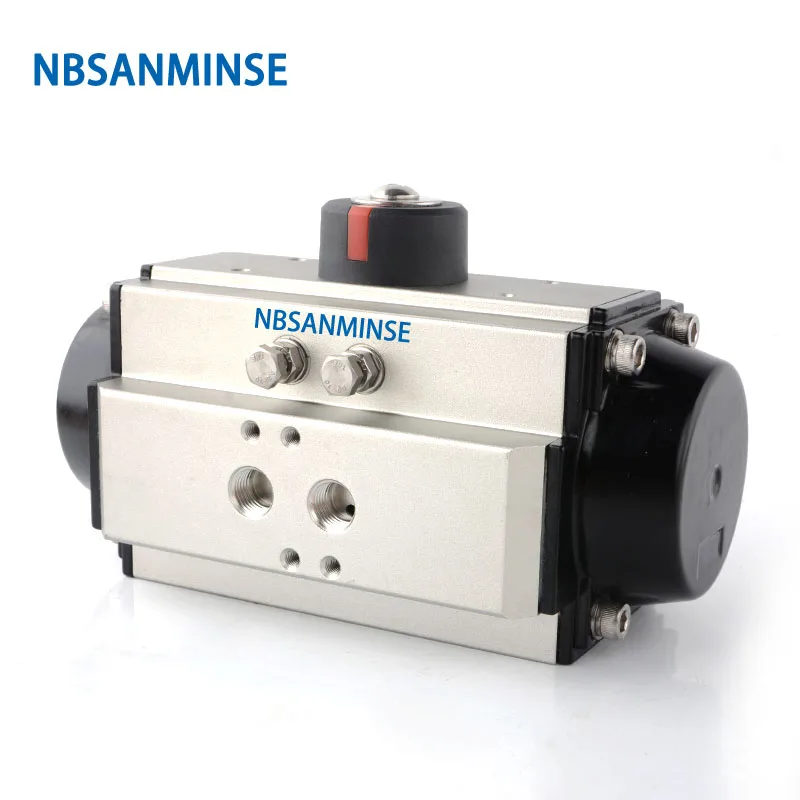 NBSANMINSE ST AT 125 ~ 160 D Air Torque Actuator Pneumatic Actuator Single Double Acting For Valve and Cylinder Compressed Air