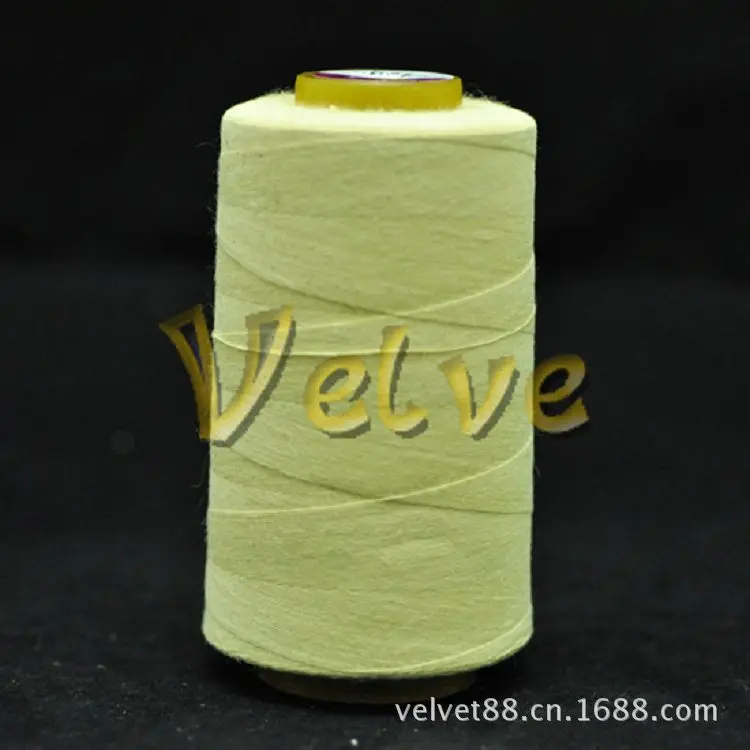 

Manufacturers supply high temperature resistant Kevlar 204 aramid fibre sewing thread sewing line of fire