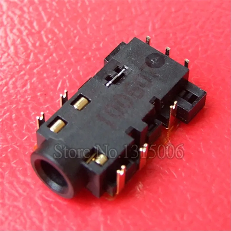 Audio Jack 3.5 Port for Lenovo Z370 Z470 Z475 U310  8Pin Headphone Microphone Socket 3.5mm Connector