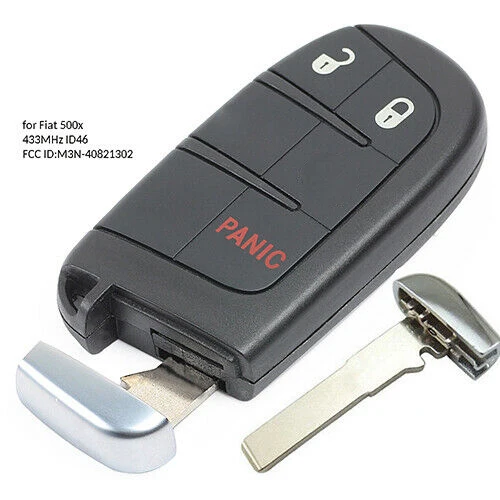 

KEYECU OEM Original Fob 2+1 Button For Jeep Compass Renegade 2016 2017 2018 Genuine Smart Remote Key M3N-40821302