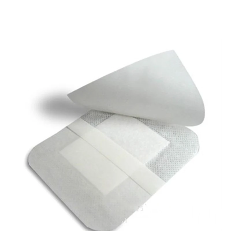 10PCs 6X7cm Large Size Non-woven Medical Supplies Adhesive  Island Dessing With Non-Adhering Pad ,Bandage Wound Adhesive Wounds