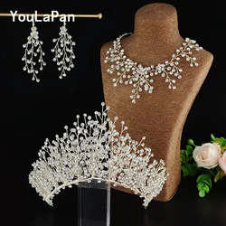 YouLaPan HP193 Bride Crown Bridal Tiara Wedding Hair Crown Bride Crown Bridal Wedding Hair Jewelry Princess Diadem Accessories