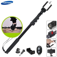 Yunteng 188 /1288 trípode monopod autofoto palillo para la cámara y teléfono monopod para gopro IOS iPhone Android Bluetooth control remoto