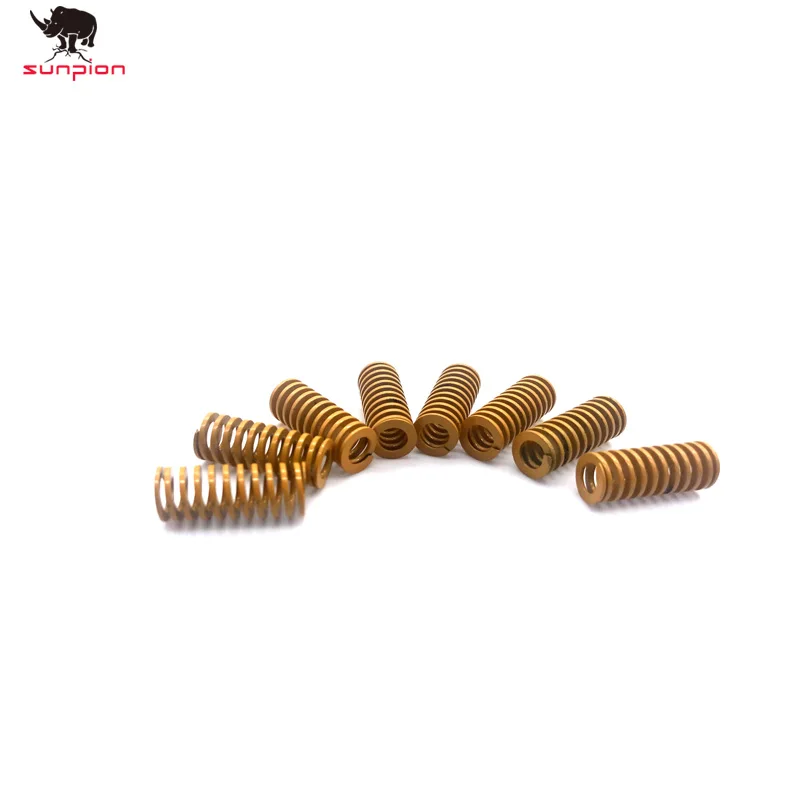 4pcs Length 25mm OD10mm ID5mm 3D Printer Parts Spring For Heated bed MK3 CR-10 hotbed Imported For 3D Printer Pressure Springs