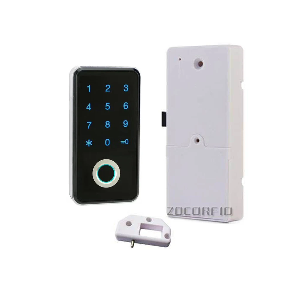 Digital Smart Password Biometric Fingerprint Lock/ Drawer Safe Box Cabinet Locker