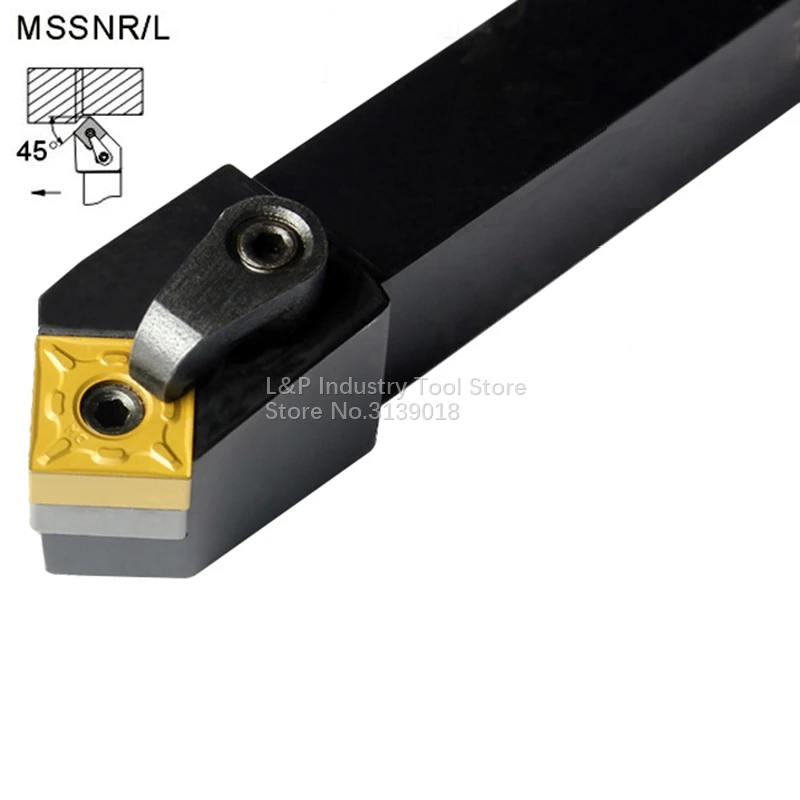 Porte-outil externe cylindrique de bonne qualité, Angle de tranchant 45, lame non comprise SN ** 1506 **