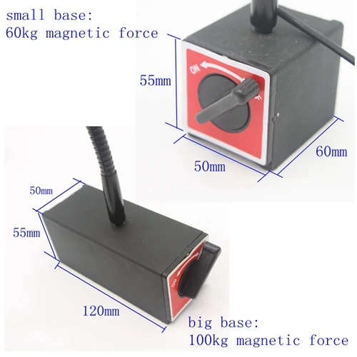 Magnetic Base 5 W LED Flexible Lampu Mesin