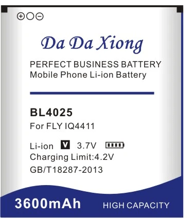 DaDaXiong 3600mAh BL4025 Li-ion Phone Battery For FLY IQ4411