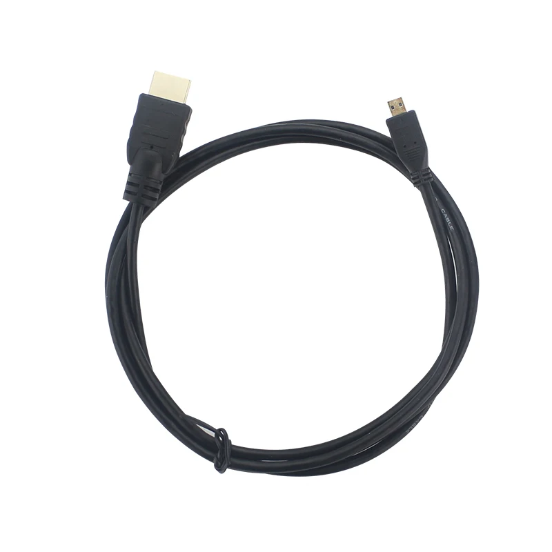 1.5M Micro HDMI-compatible Cable Male to Male  Adapter Cord for Raspberry Pi 5 / 4 Model B Orange Pi Zero 3/2