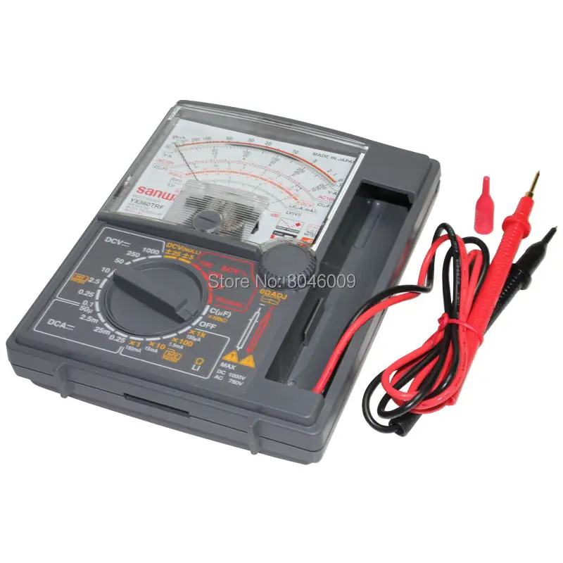 sanwa YX360TRF Anglog multimeter, pointer type best-selling multimeter zero center instrument 200Mohm resistance measurement