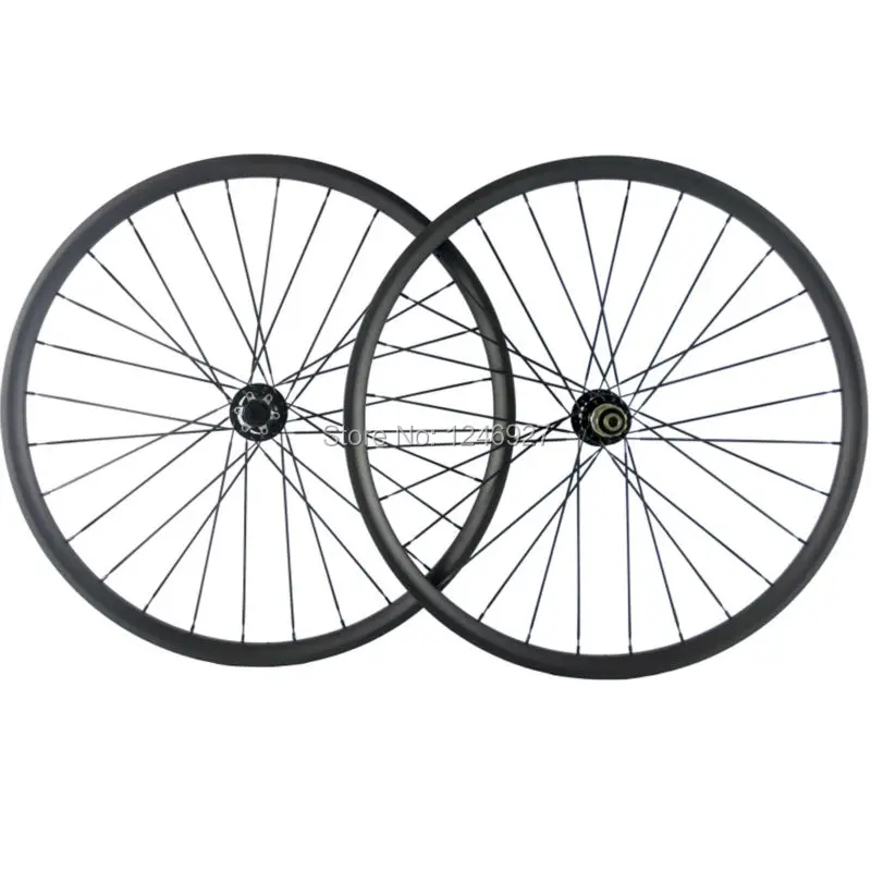 

Thru-axle MTB Bike 29ER 35mm Width Carbon Wheels 25mm Depth Mountain Bike Carbon Wheelset Hookless Novatec 791-792 Hub