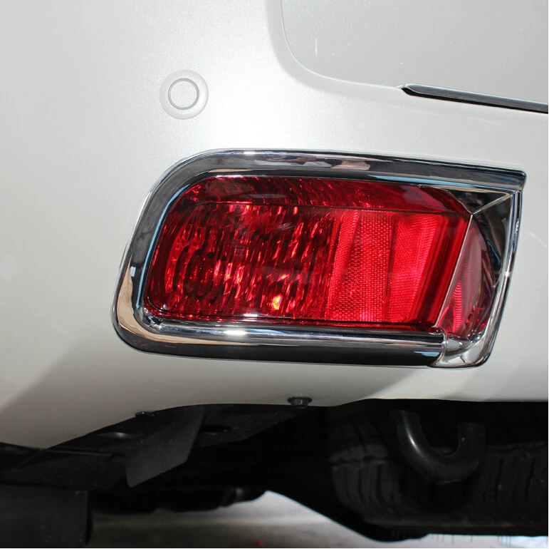 

ABS chrome design for toyota prado 150 accessories fog light cover fit for toyota fj150 2010-2012 2013 rear fog lamp cover trim