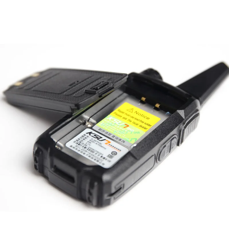 1PCS KSUN X-37TFSI Walkie Talkie 6วัตต์4000MAh Li-Ion แบตเตอรี่ใหม่สองทิศทาง BUXUN แบบ Dual Band วิทยุ