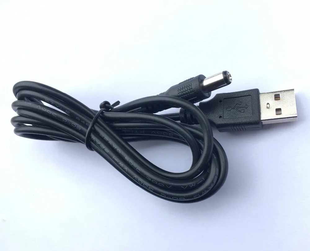 

10pcs 5V USB 2.0 Type A Male to 5.5mm x 2.5/2.1 / 4.0*1.7/ 25.*0.7mm Outer * inner diameter DC Power Male Plug Connector Cable