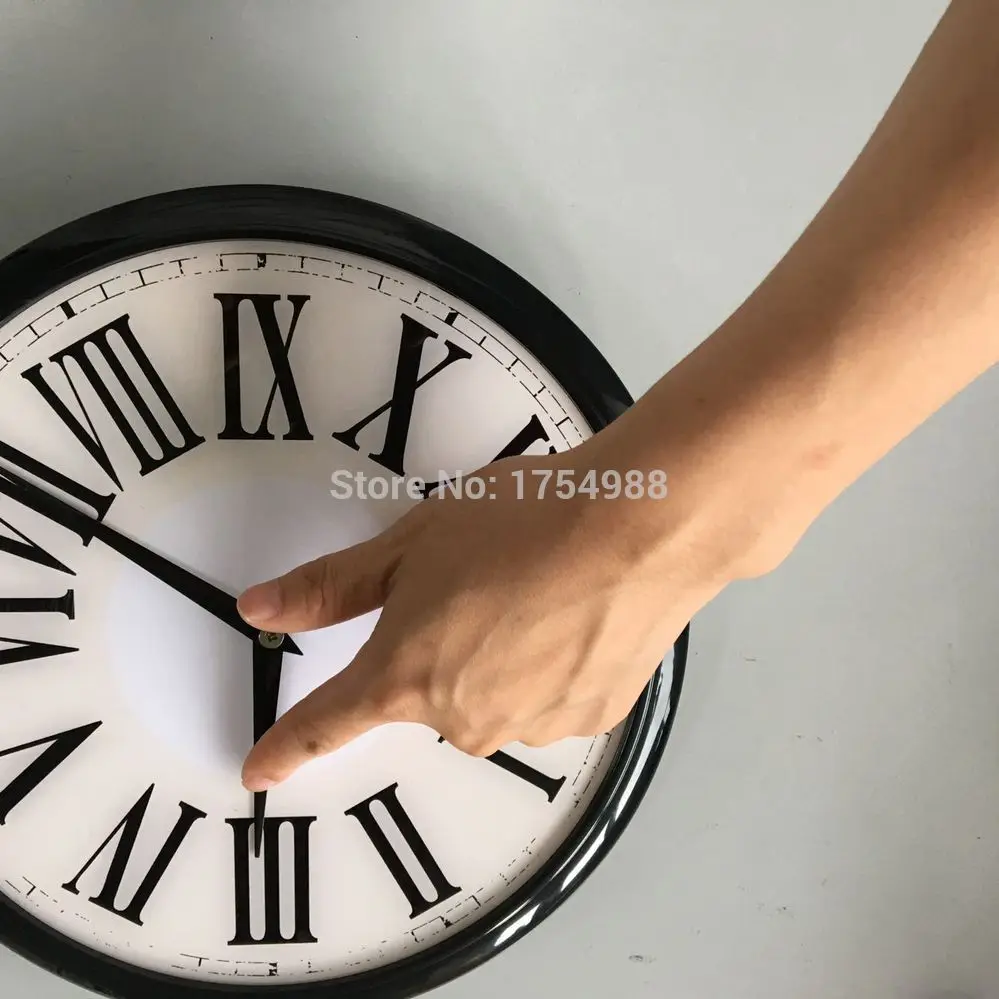 Takagism  game Real life escape room game prop Magic clock props vintage clock put the right time to unlock