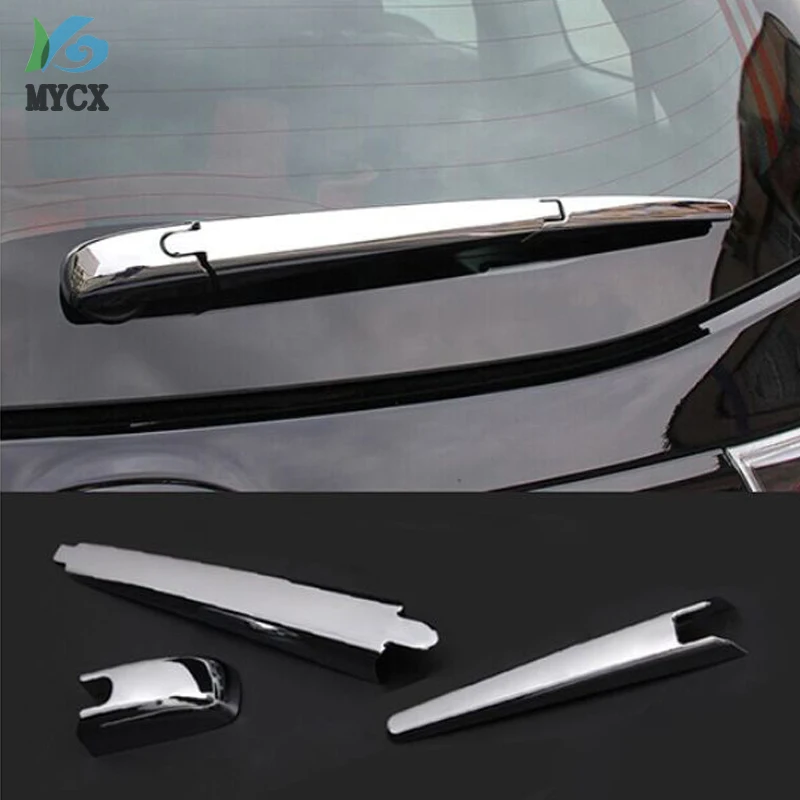

ACCESSORIES FIT FOR TOYOTA HIGHLANDER KLUGER 2014 2015 CHROME REAR WINDOW WIPER ARM BLADE COVER TRIM OVERLAY MOLDING