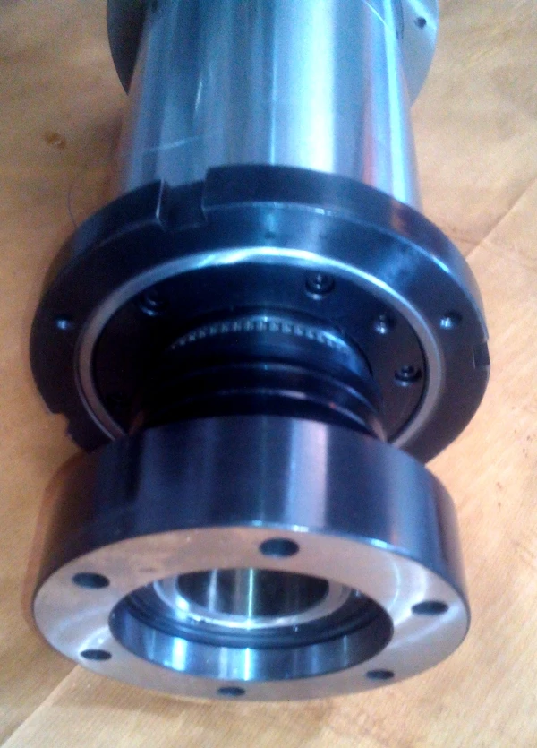 cnc spindle for lathe machine a2-4 dia. 150mm  belt drive turning  machine tool pulley + belt