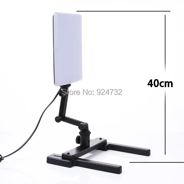 CN-T96 5600K 96PCS LED Light Lamp 18W with Mini Shooting Bracket Stand Set Kit in Photographic Lighting