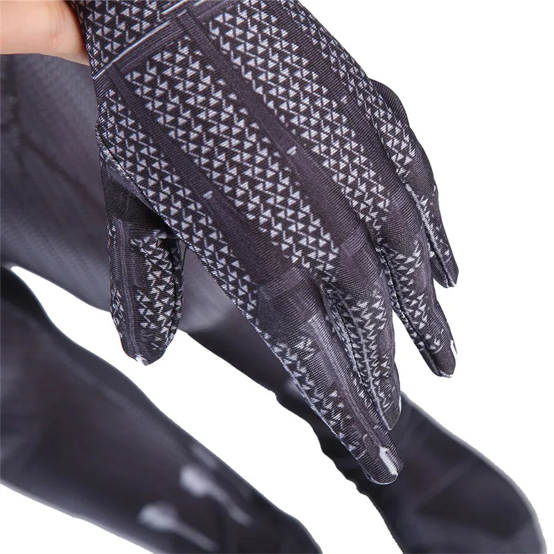 Kid Costume for boys Black Panther Costume NEW VERSION T\'Challa cosplay costume Halloween Costume For Adult BP suit