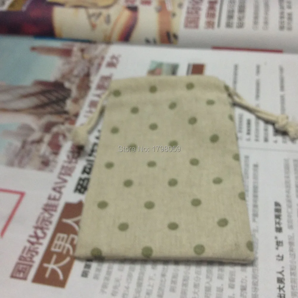 

SPECIAL SALE(50pcs/lot)8*12cm jute/linen/flax jewelry bag for gift accessories cosmetic headset bags\pouch free shipping