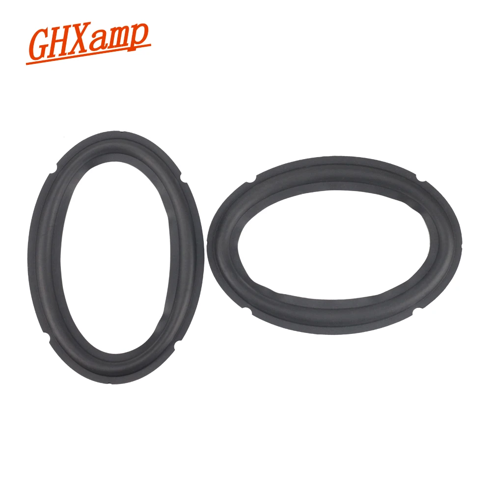 6x9inch 230mm Car Speaker Rubber Surround Repair Oval Loundspeaker DIY Suspension 6*9 inch GHXAMP 2PCS