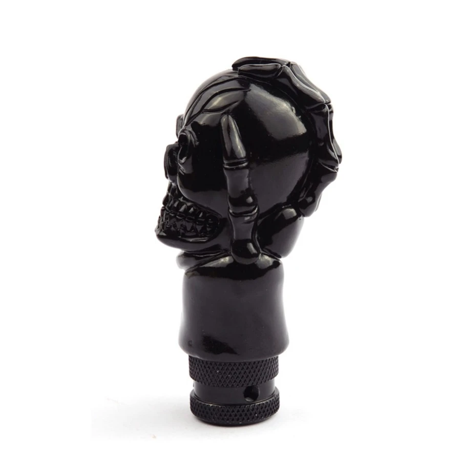 Universal ABS Skull Head Car Gear Shifter Knob Skull Shifter Lever Fit For Manual Transmission