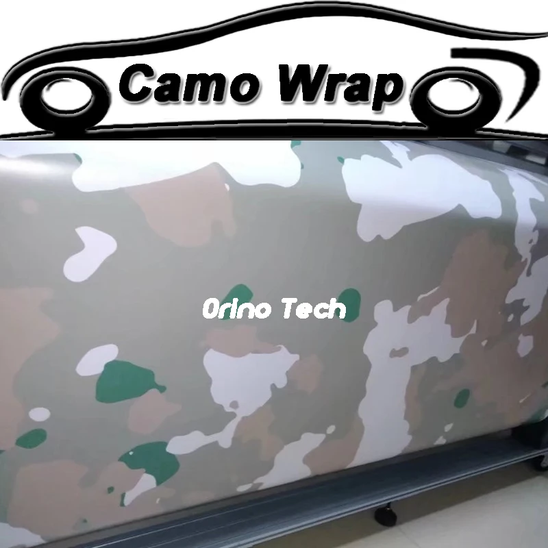 

Jumbo Army Green Foil Vinyl Camo Car Wrap Car Styling Wrapping Sticker Motorcycle Truck Camouflage Film ORINO WRAPS