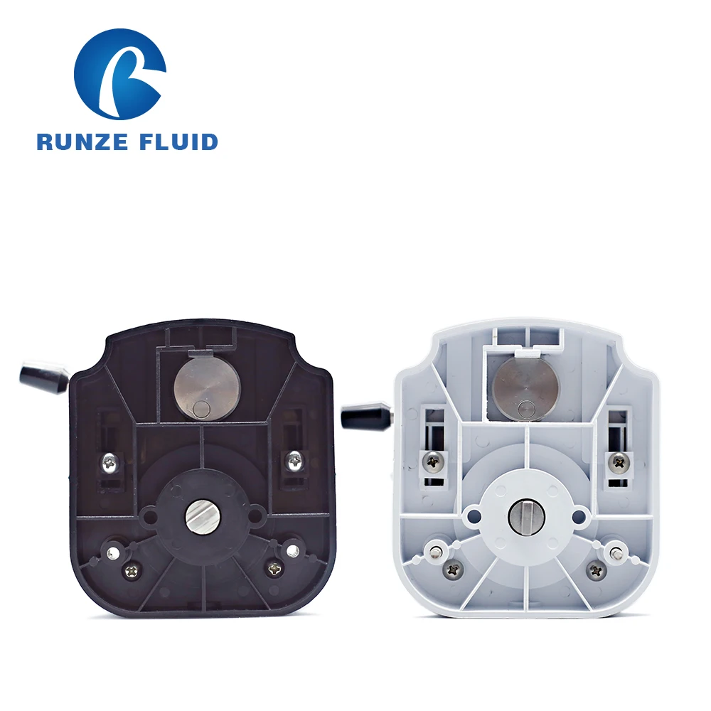 3/6 Stainless Steel Rollers Quick Load Peristaltic Pump Head High Flow , Stepper NEMA 23 /DC /AC Motor Available